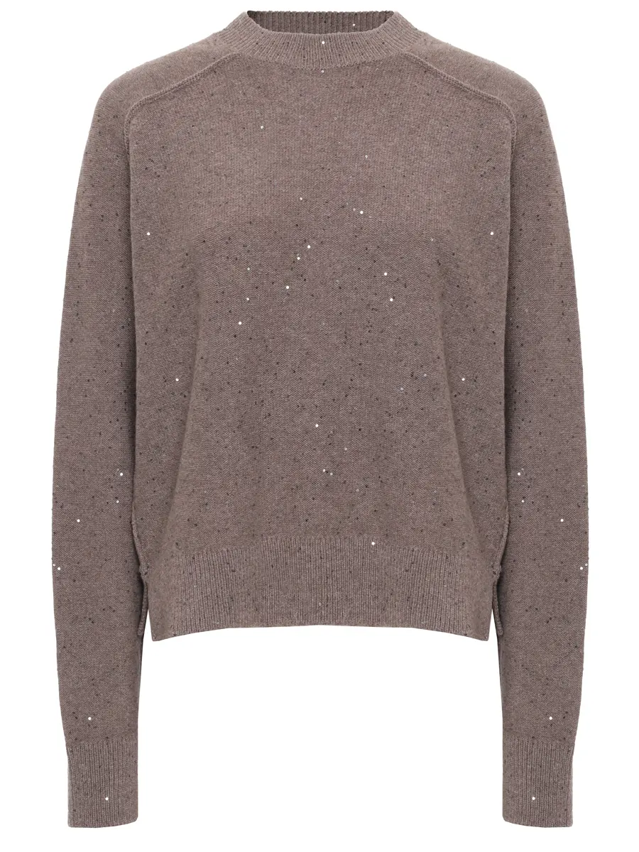 Джемпер шерстяной ANTONELLI FIRENZE 41619P-01725-20204 Бежевый 