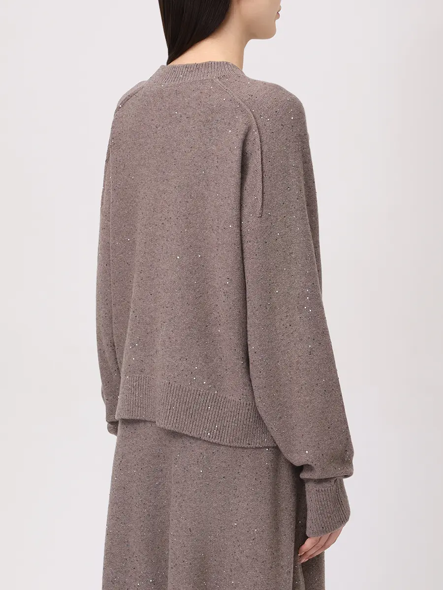 Джемпер шерстяной ANTONELLI FIRENZE 41619P-01725-20204 Бежевый  Фото 3