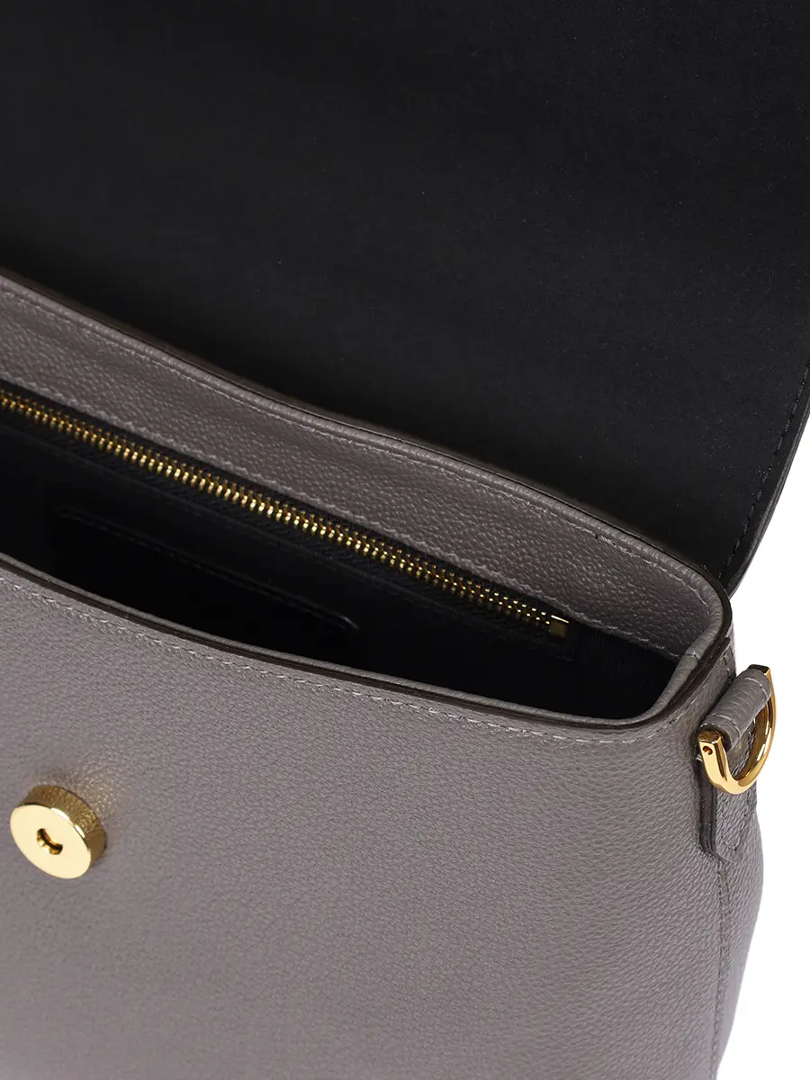 Сумка кожаная Moonlight FURLA WB01882-BX3036-4283S Серый  Фото 4