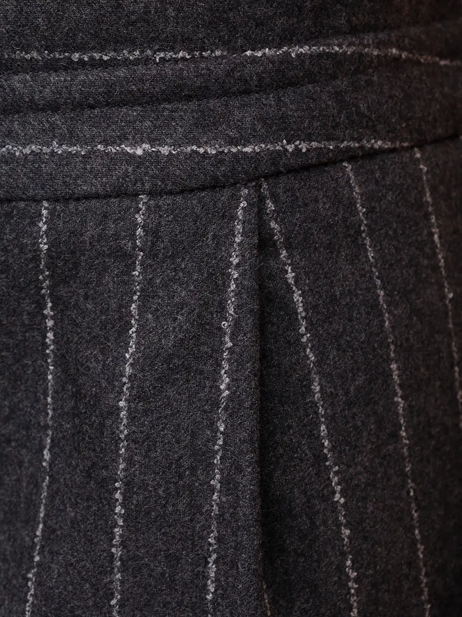 Брюки шерстяные LOULOU DE SAISON LIZZIE Полоска  Фото 6