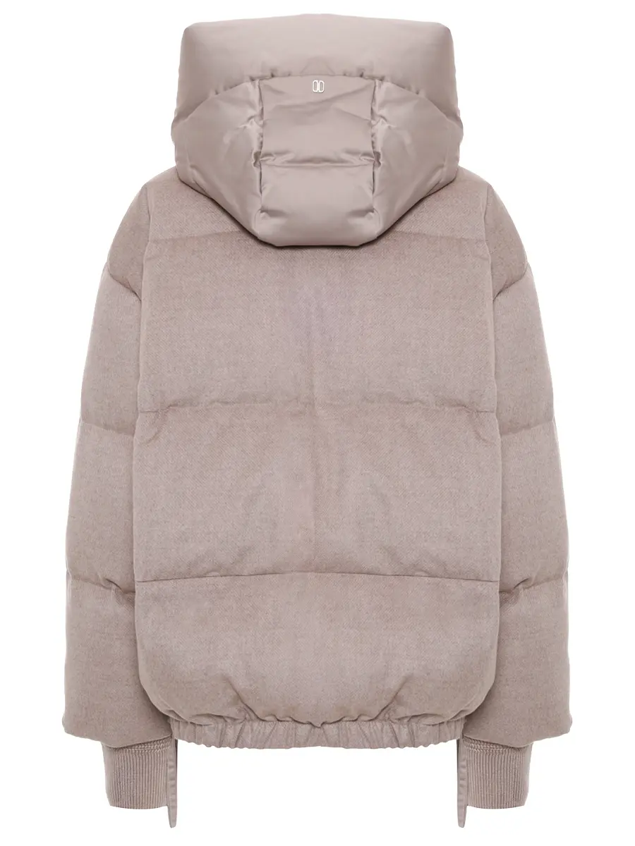 Пуховик стеганый DUNO HEKA 129 Бежевый  Фото 2