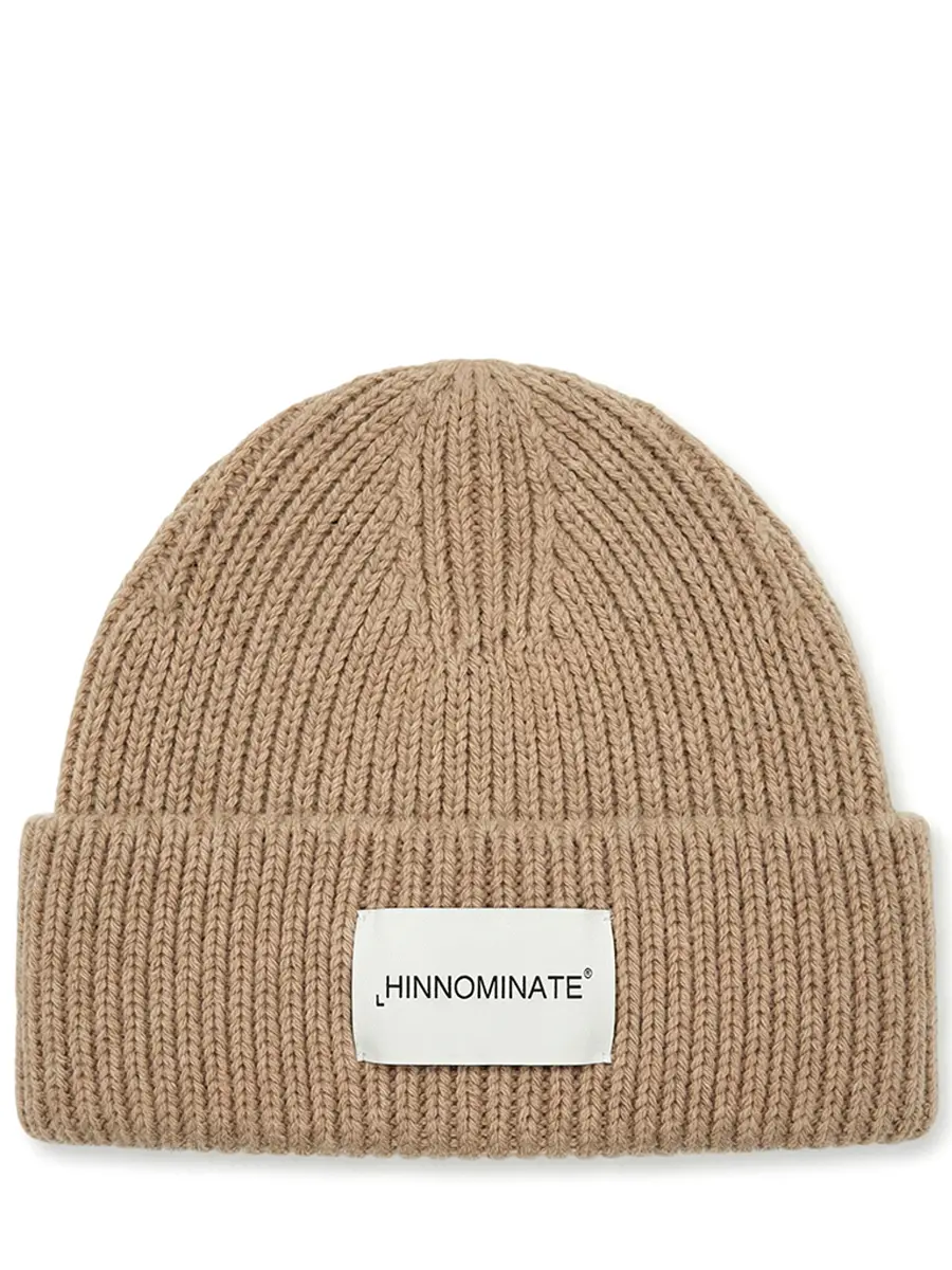 Шапка вязаная HINNOMINATE HMACW00130 Бежевый 