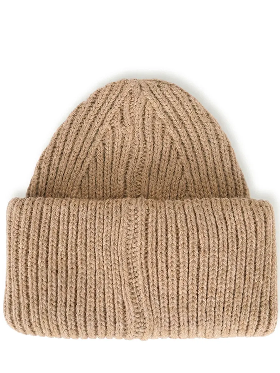 Шапка вязаная HINNOMINATE HMACW00130 Бежевый  Фото 2
