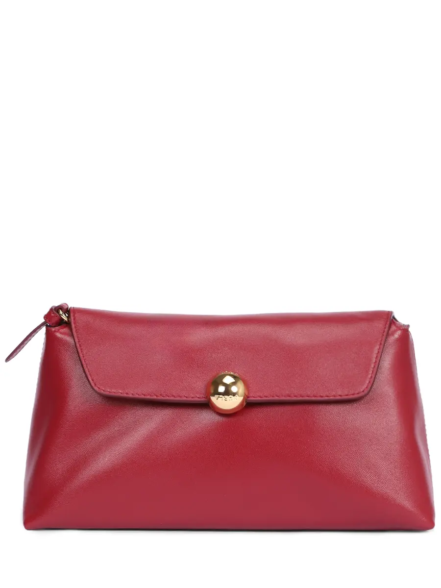 Сумка кожаная Sfera FURLA WE00680-BX2269-CGQ00 Бордовый 