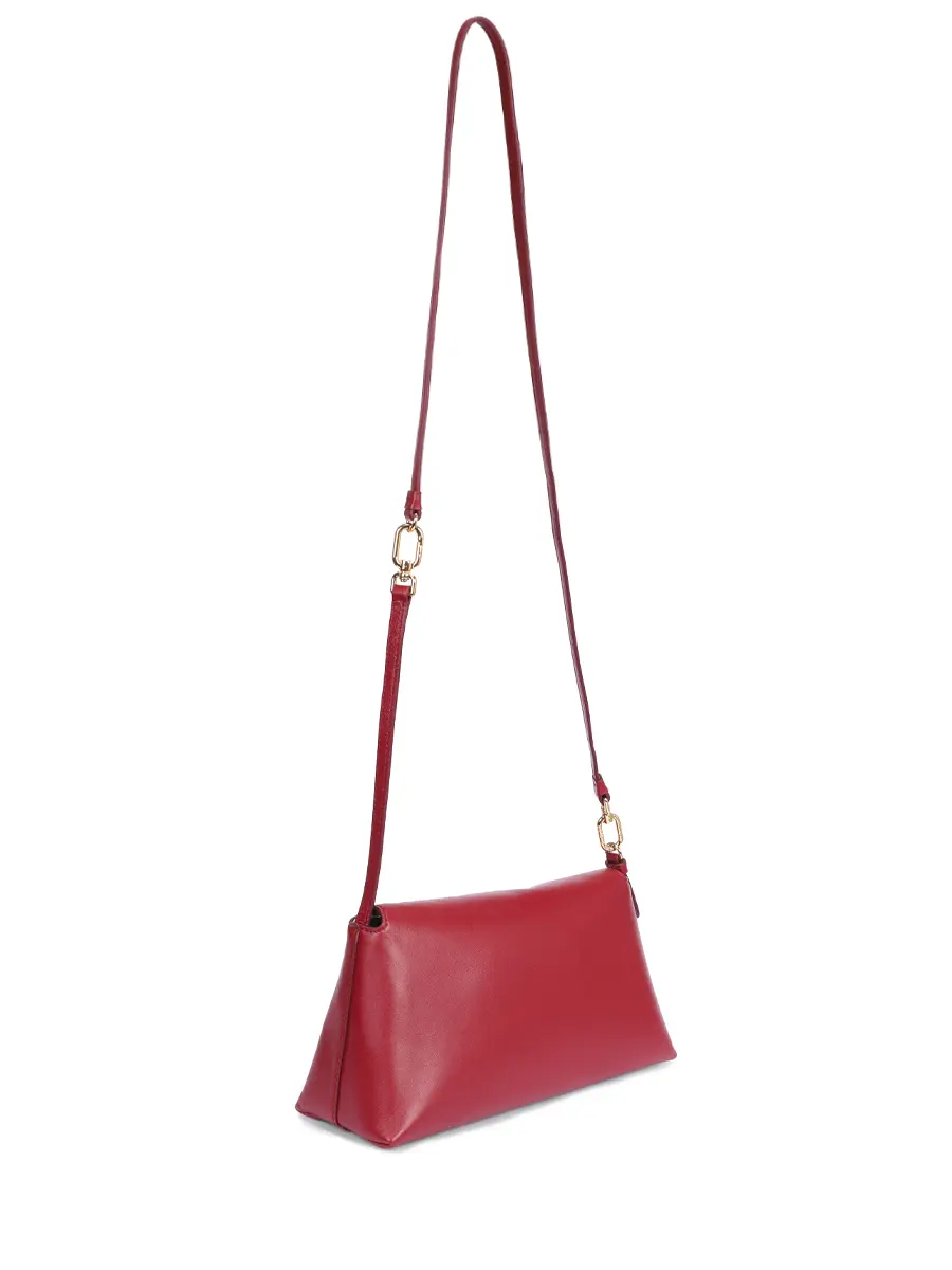 Сумка кожаная Sfera FURLA WE00680-BX2269-CGQ00 Бордовый  Фото 3