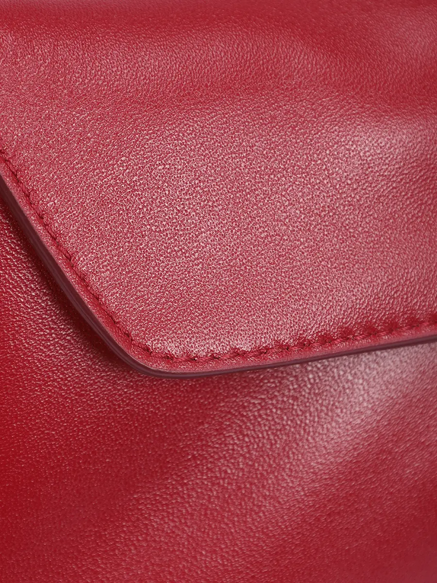 Сумка кожаная Sfera FURLA WE00680-BX2269-CGQ00 Бордовый  Фото 5