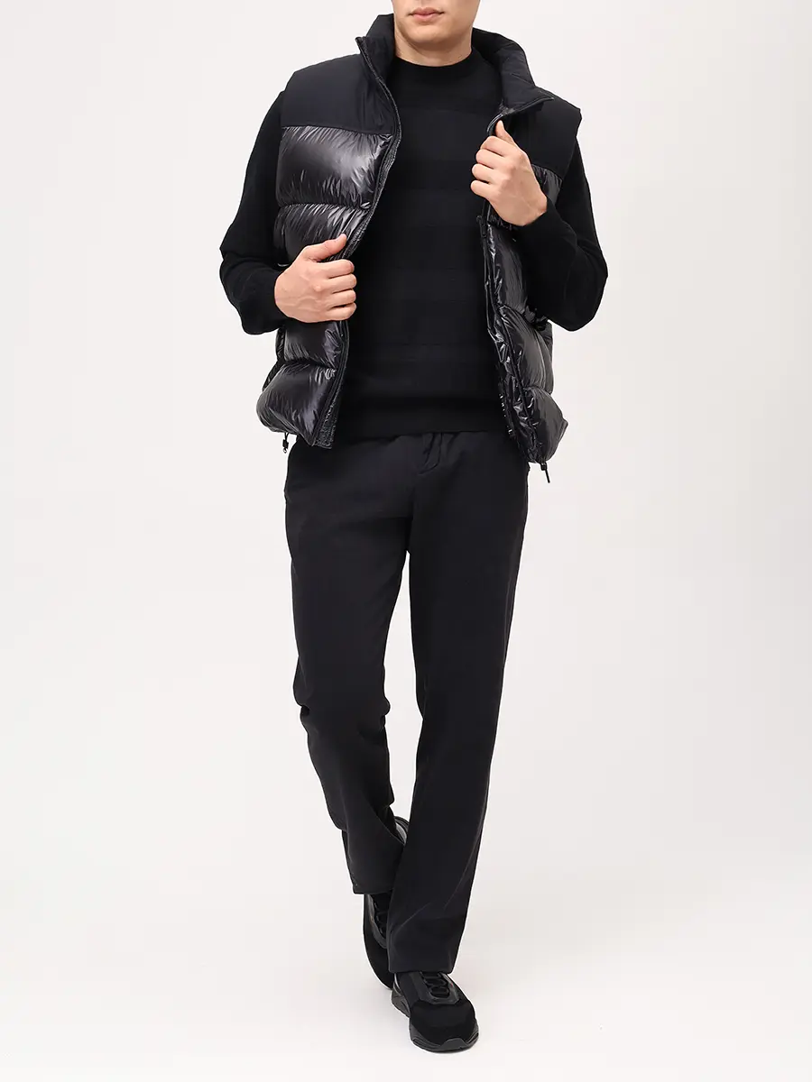 Джемпер шерстяной PAUL & SHARK 15311039/011 Черный  Фото 2