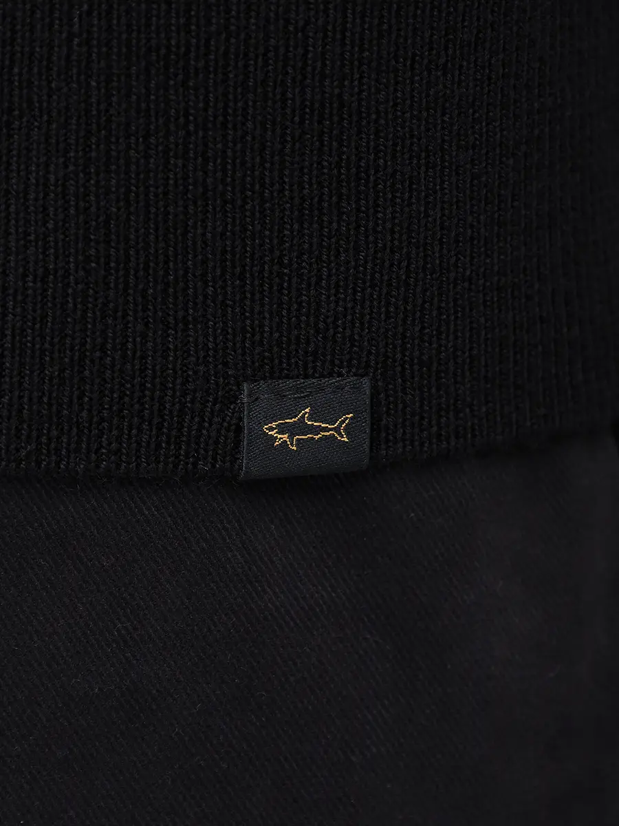 Джемпер шерстяной PAUL & SHARK 15311039/011 Черный  Фото 6