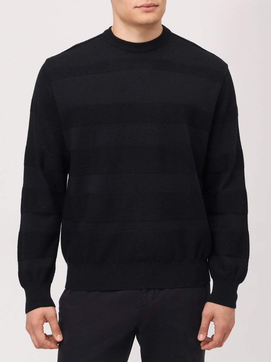 Джемпер шерстяной PAUL & SHARK 15311039/011 Черный  Фото 4