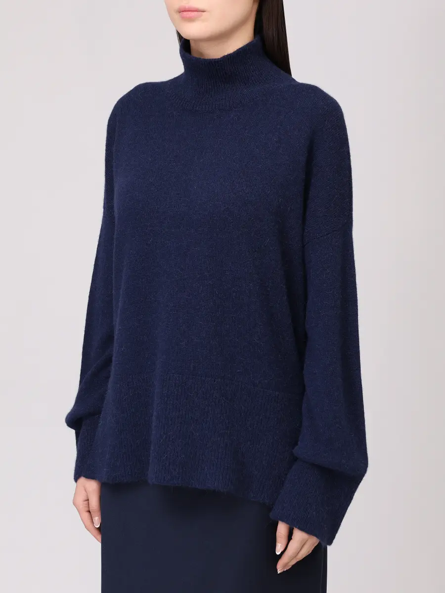 Свитер из шерсти альпака ANTONELLI FIRENZE 41609P-01654-1241 Синий  Фото 4