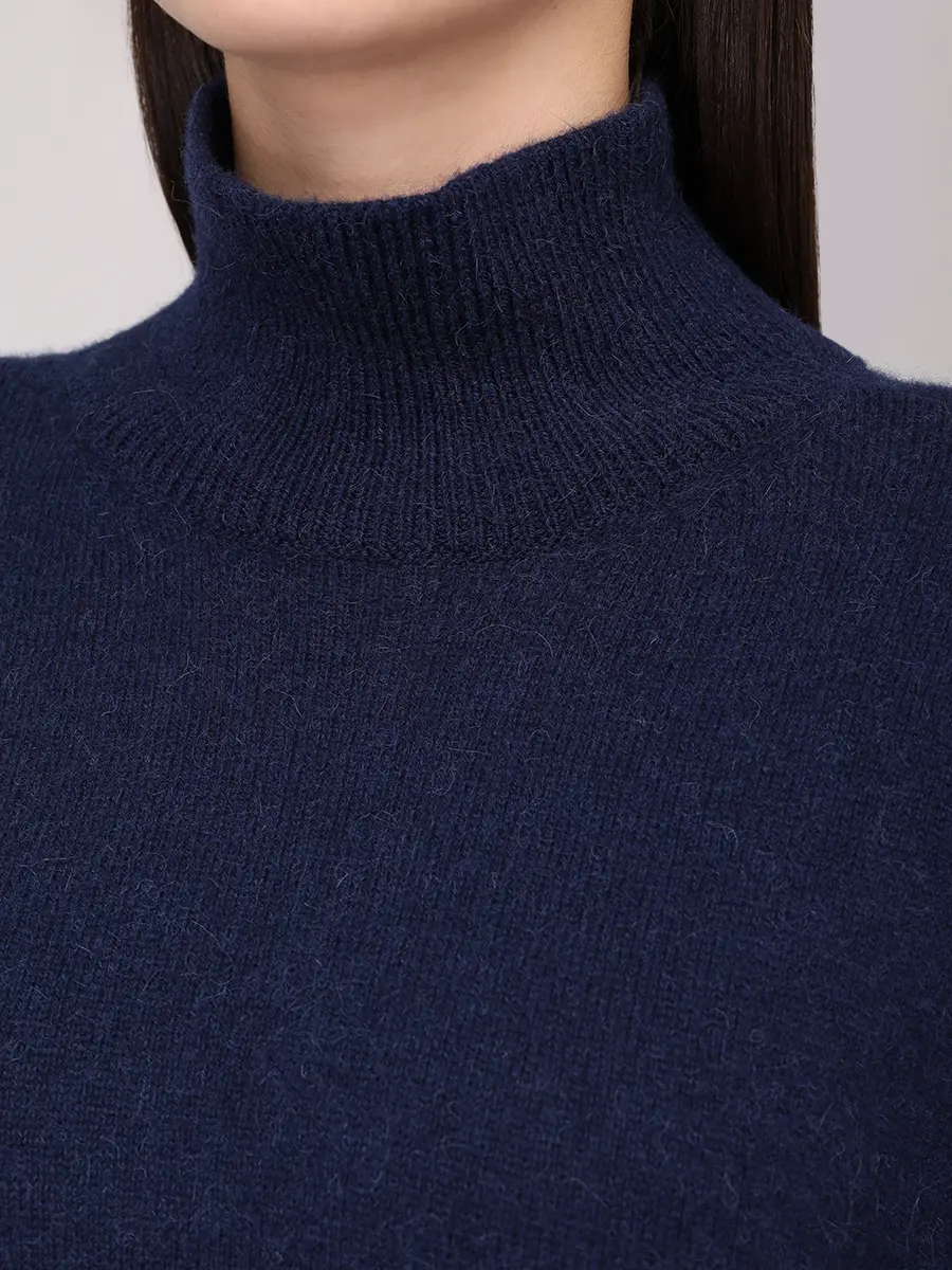 Свитер из шерсти альпака ANTONELLI FIRENZE 41609P-01654-1241 Синий  Фото 5