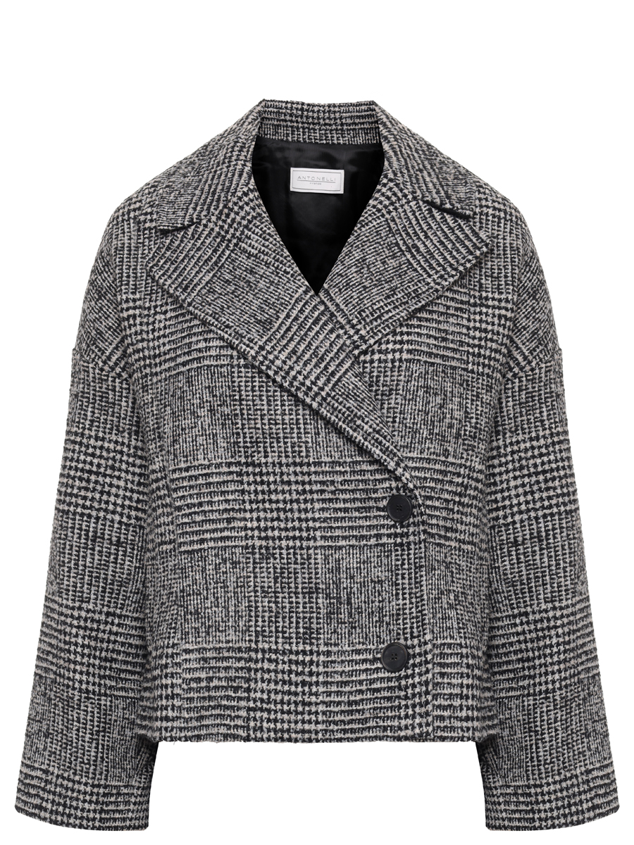 Полупальто в клетку ANTONELLI FIRENZE P3095-888C-919 Клетка 