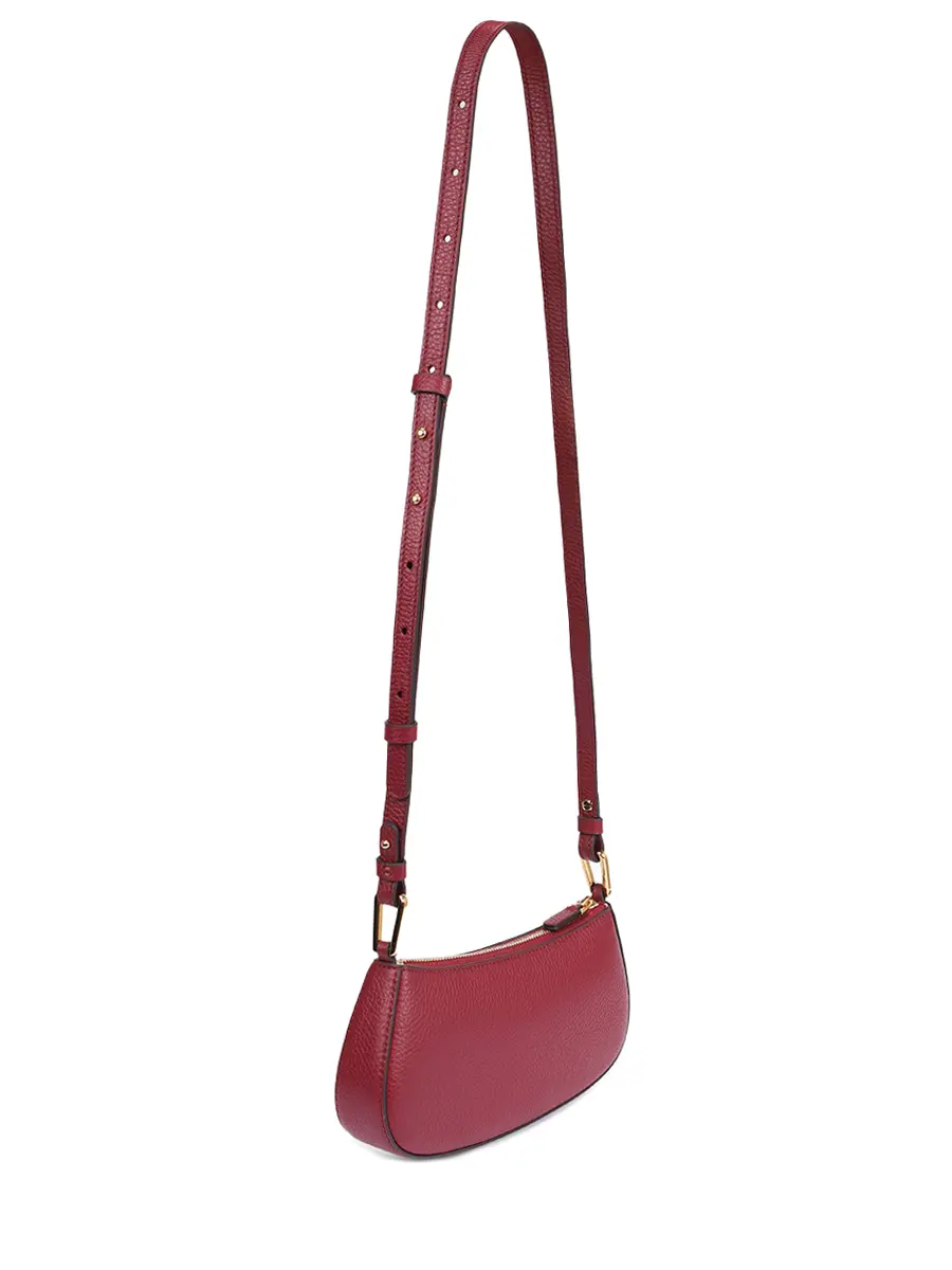 Сумка кожаная Merveille COCCINELLE E5 MRF 52 01 01/R52 Бордовый  Фото 3