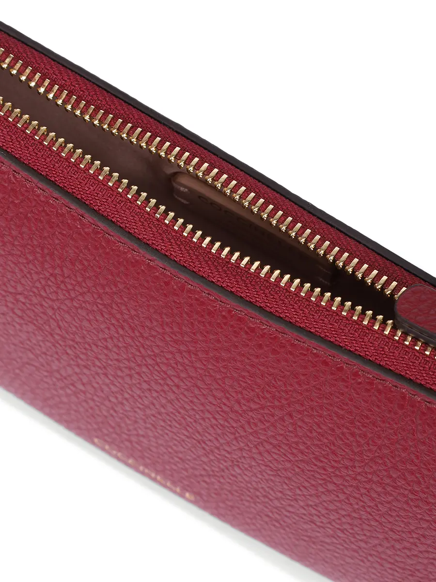 Сумка кожаная Merveille COCCINELLE E5 MRF 52 01 01/R52 Бордовый  Фото 4