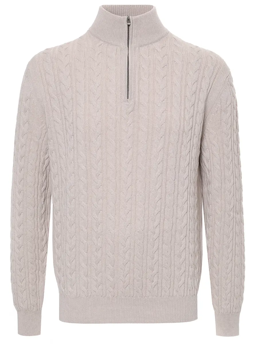 

Джемпер кашемировый, Бежевый, K210U18U-6K0811U-N45