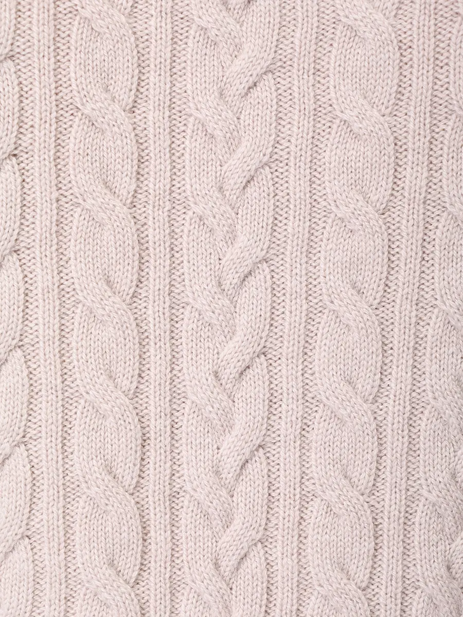 Джемпер кашемировый AGNONA K210U18U-6K0811U-N45 Бежевый  Фото 6