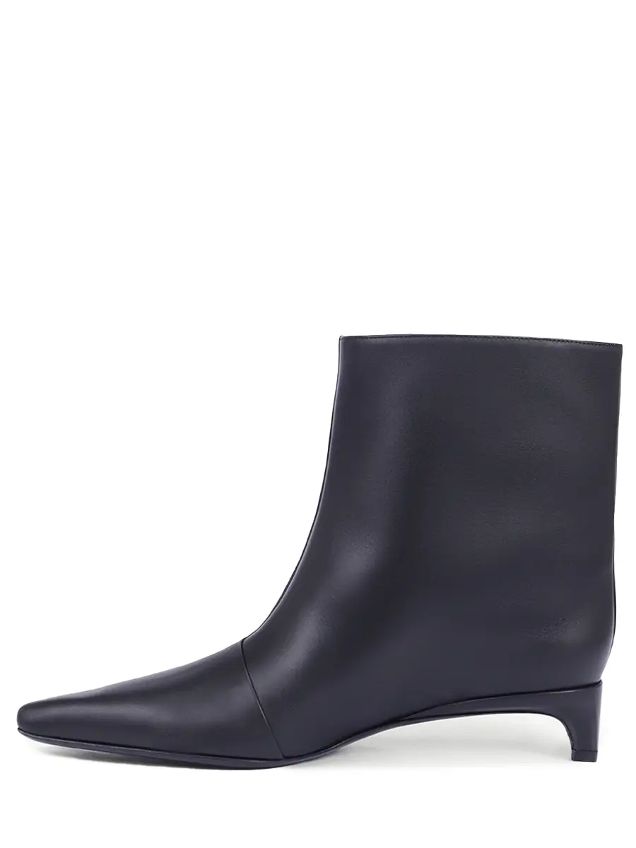 

Ботильоны кожаные Celine, Черный, CELINE LDS