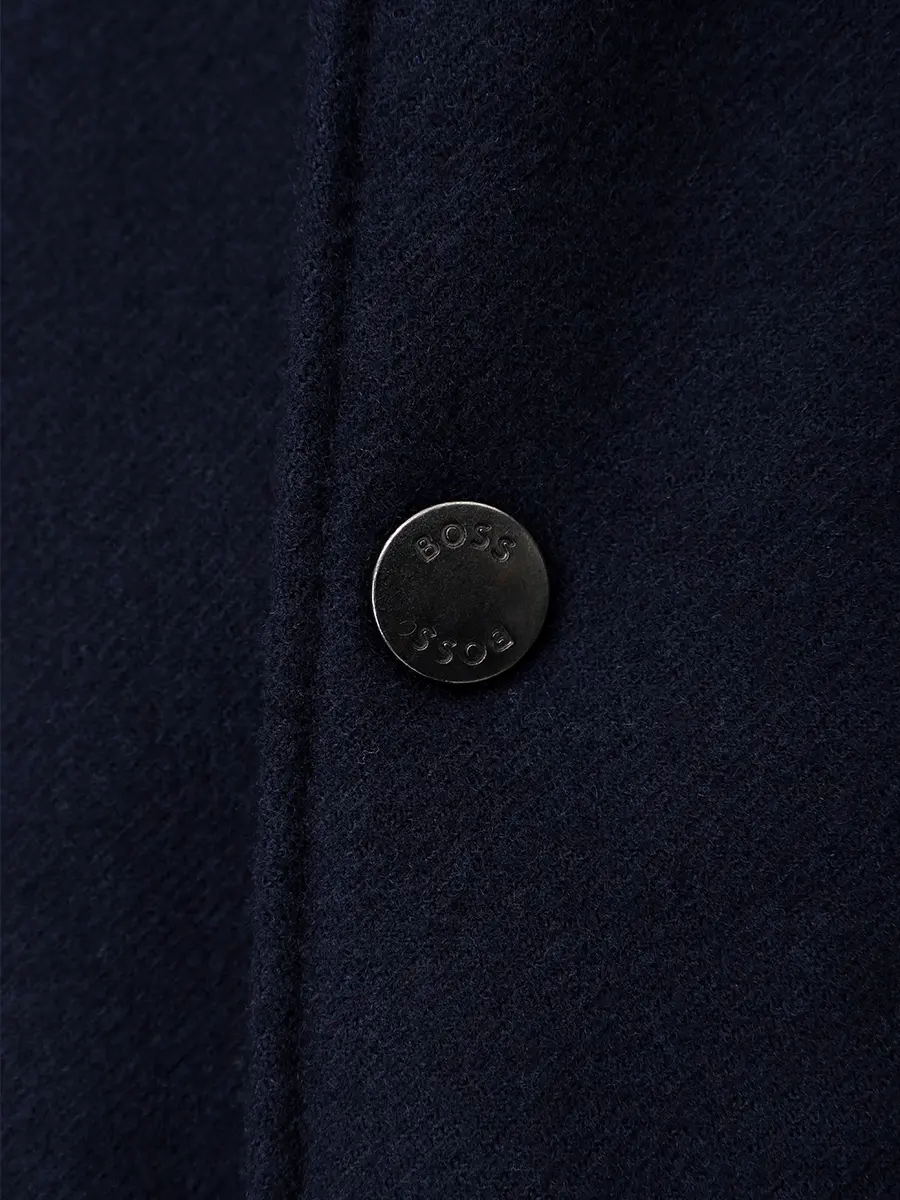 Куртка однотонная BOSS 50550790/404 Синий  Фото 6