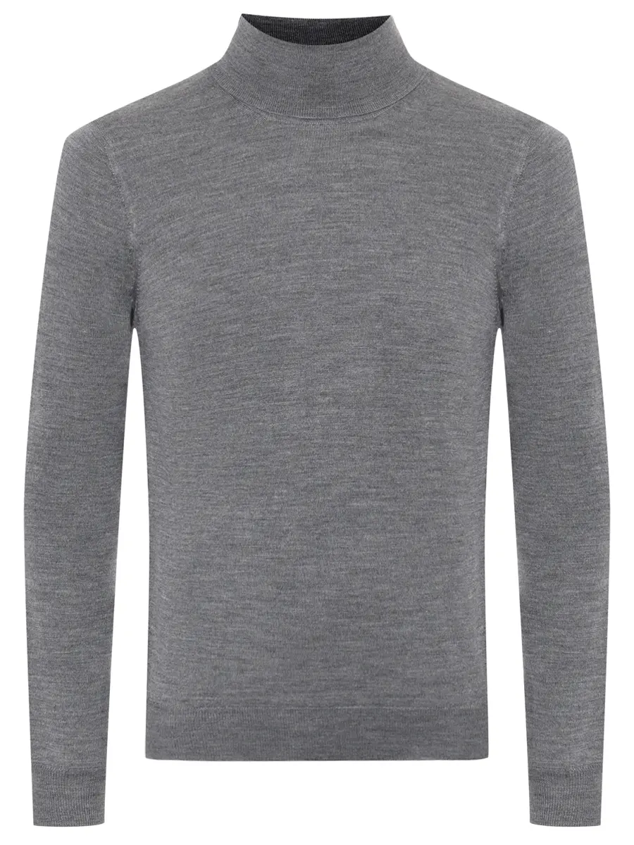 

Водолазка из шерсти и шелка, Серый, BU 7000/25247/1319057531/0071