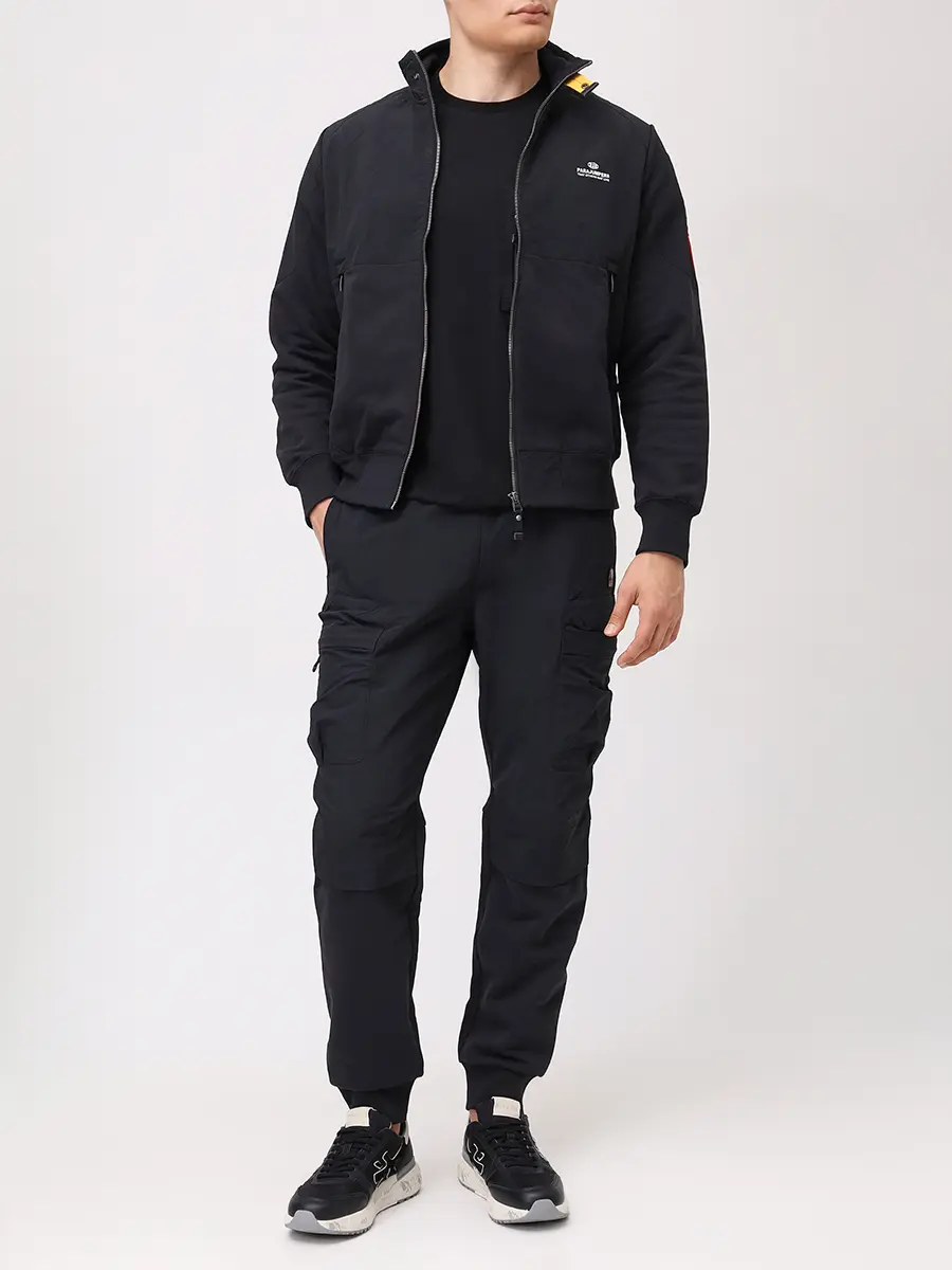 Футболка хлопковая PARAJUMPERS 25WMPMTSRE07/0541 Черный  Фото 2
