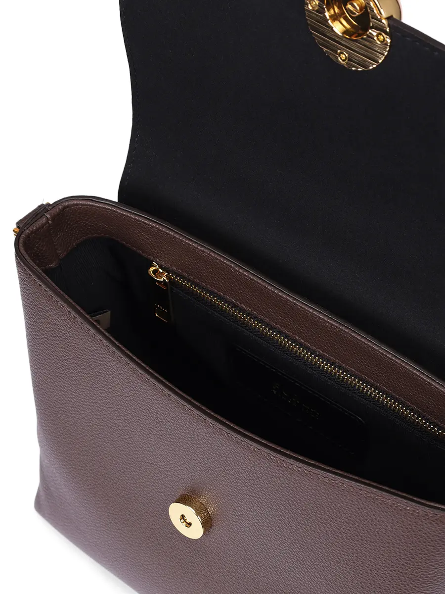 Сумка кожаная Moonlight FURLA WB01882-BX3036-2460S Коричневый  Фото 4