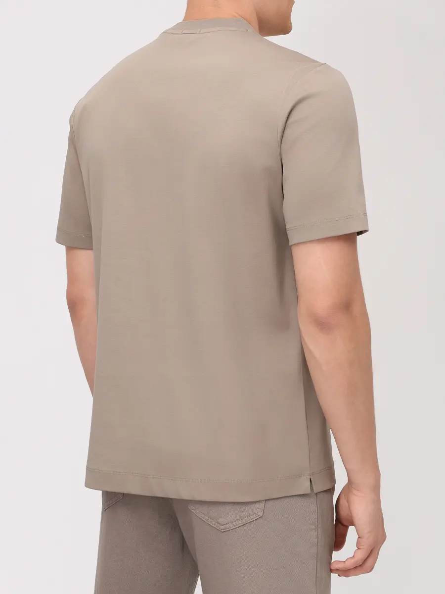 Футболка хлопковая BOSS 50520298/245 Зеленый  Фото 3