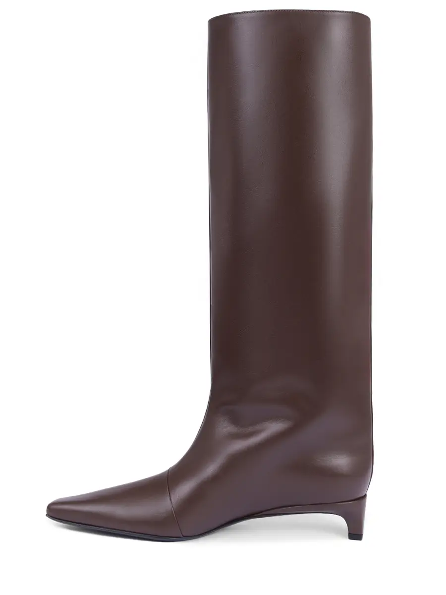 Сапоги кожаные Haven LOULOU DE SAISON HAVEN Коричневый  Фото 3