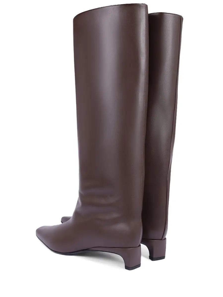 Сапоги кожаные Haven LOULOU DE SAISON HAVEN Коричневый  Фото 4