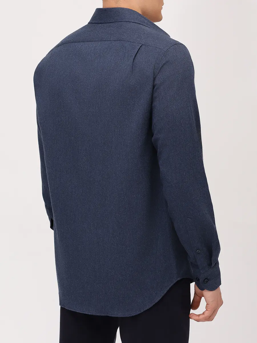 Рубашка Regular Fit хлопковая PAUL & SHARK 15313131CF/464 Синий  Фото 3