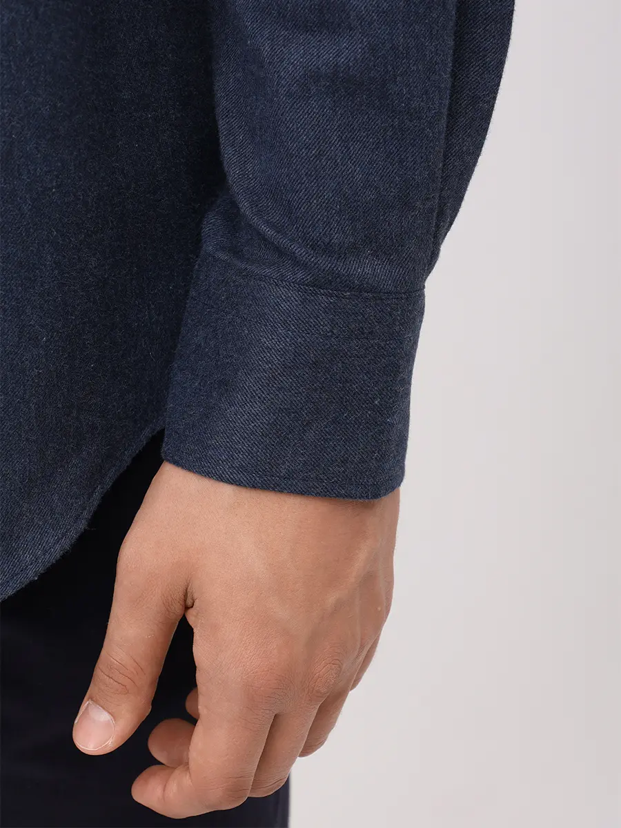 Рубашка Regular Fit хлопковая PAUL & SHARK 15313131CF/464 Синий  Фото 5