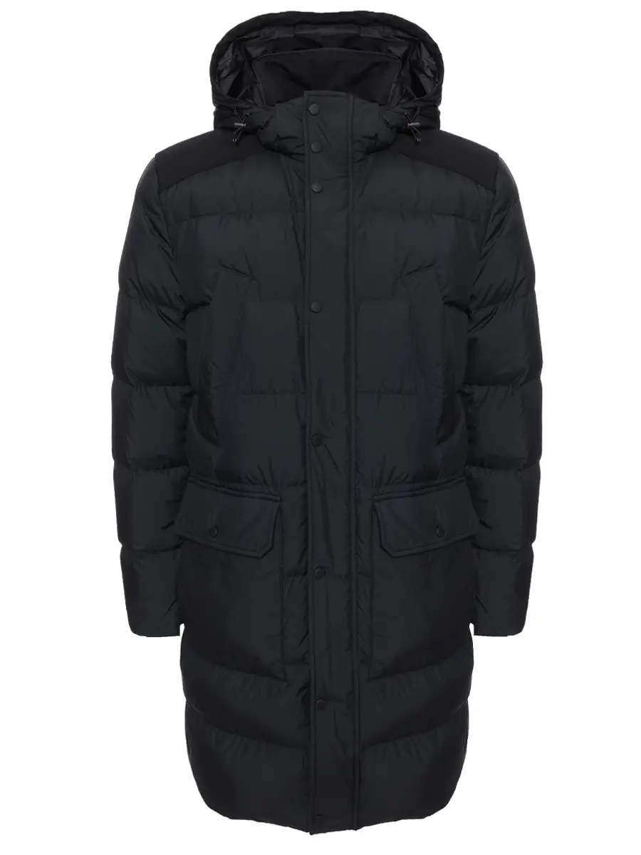 Пуховик стеганый PAUL & SHARK 14312592/011 Черный 