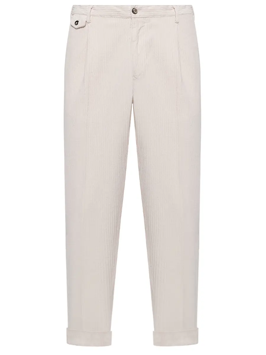 Брюки вельветовые L.B.M. 1911 55512/2/8491 Кремовый 