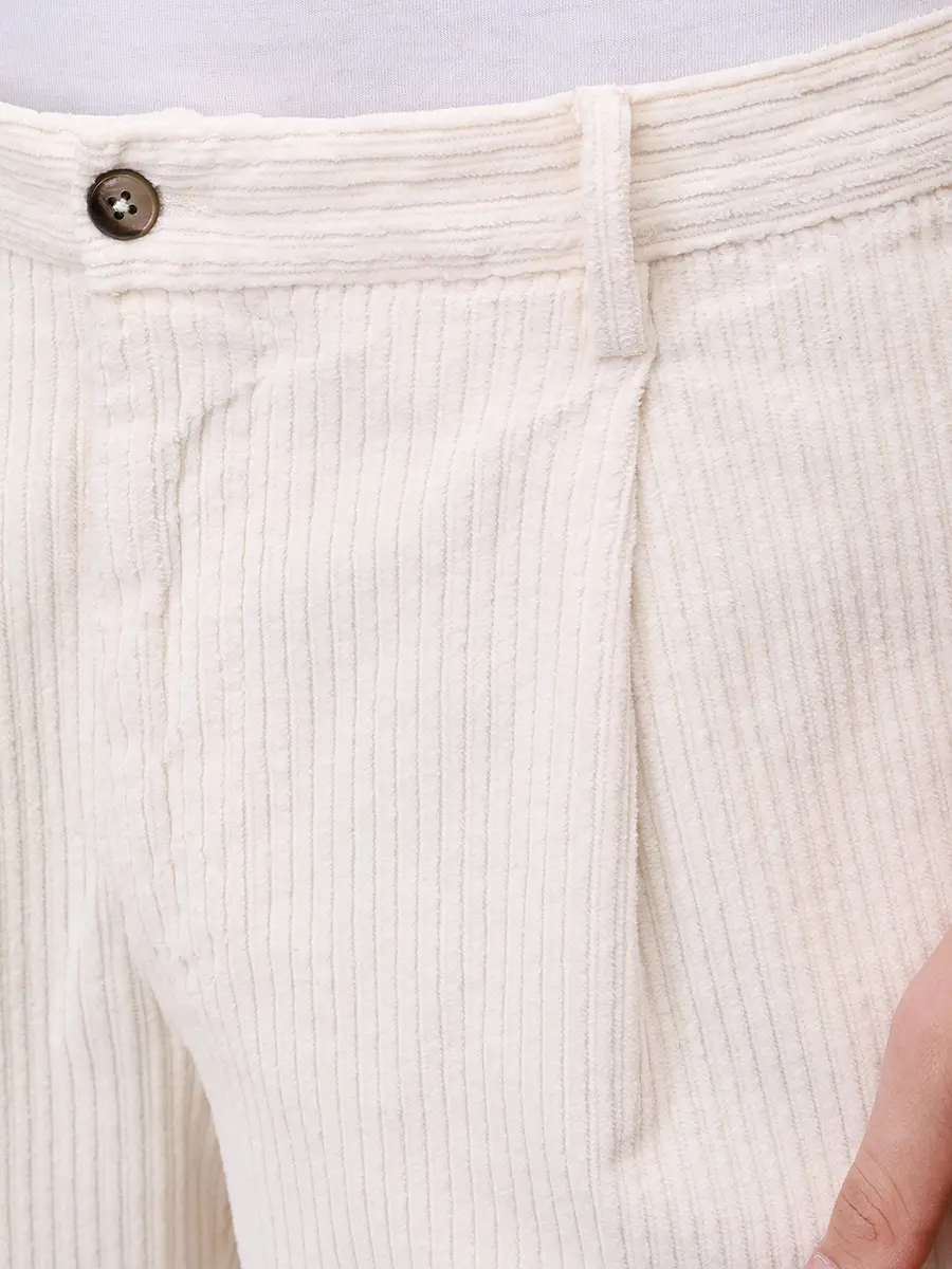 Брюки вельветовые L.B.M. 1911 55512/2/8491 Кремовый  Фото 5