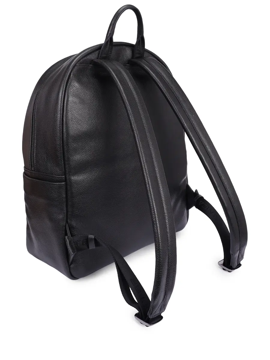 Рюкзак кожаный Milano Gentlemen LANCASTER 370-09-NOIR Черный  Фото 3