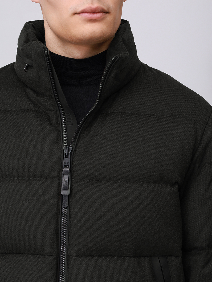 Пуховик стеганый DUNO THEUS 211 Черный  Фото 5