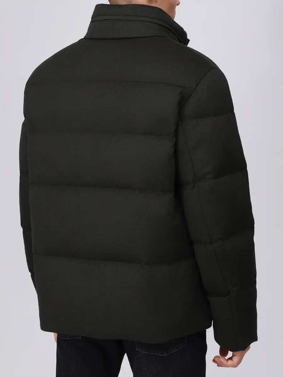 Пуховик стеганый DUNO THEUS 211 Черный  Фото 3
