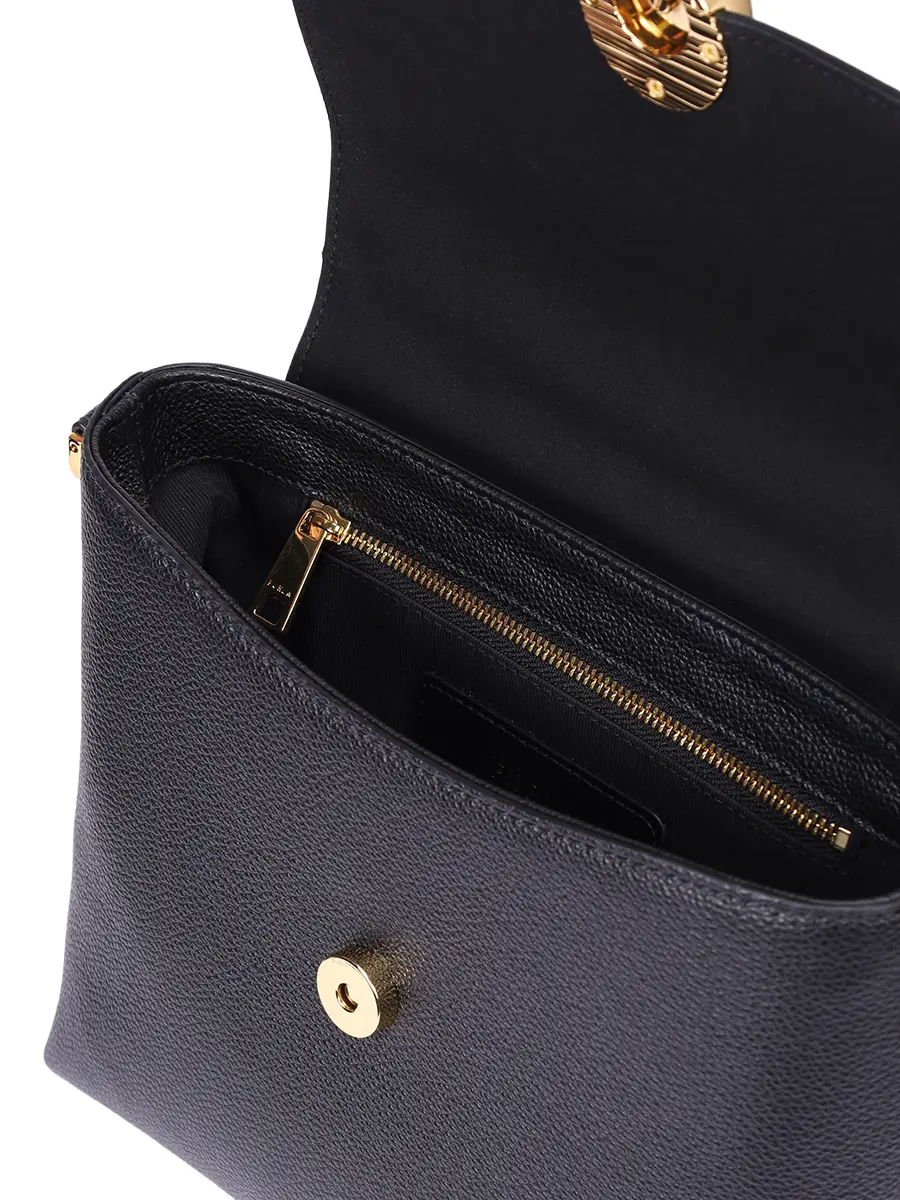 Сумка кожаная Moonlight FURLA WB01882-BX3036-O6000 Черный  Фото 4