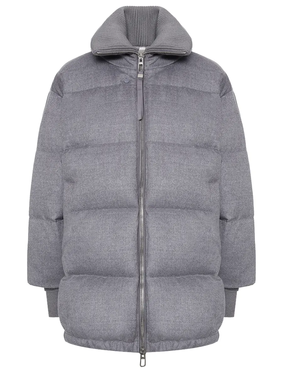 Пуховик стеганый DUNO BLANCA 410 Серый 