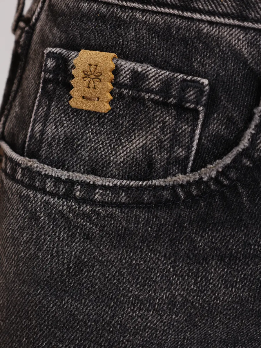 Джинсы-клеш хлопковые JACOB COHEN JDM_Q0013 001 T785A V1 600F Черный  Фото 6