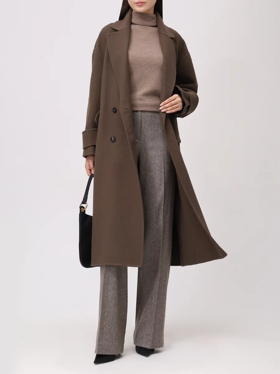 Пальто шерстяное ANTONELLI FIRENZE P7220-865C-240  Фото 2