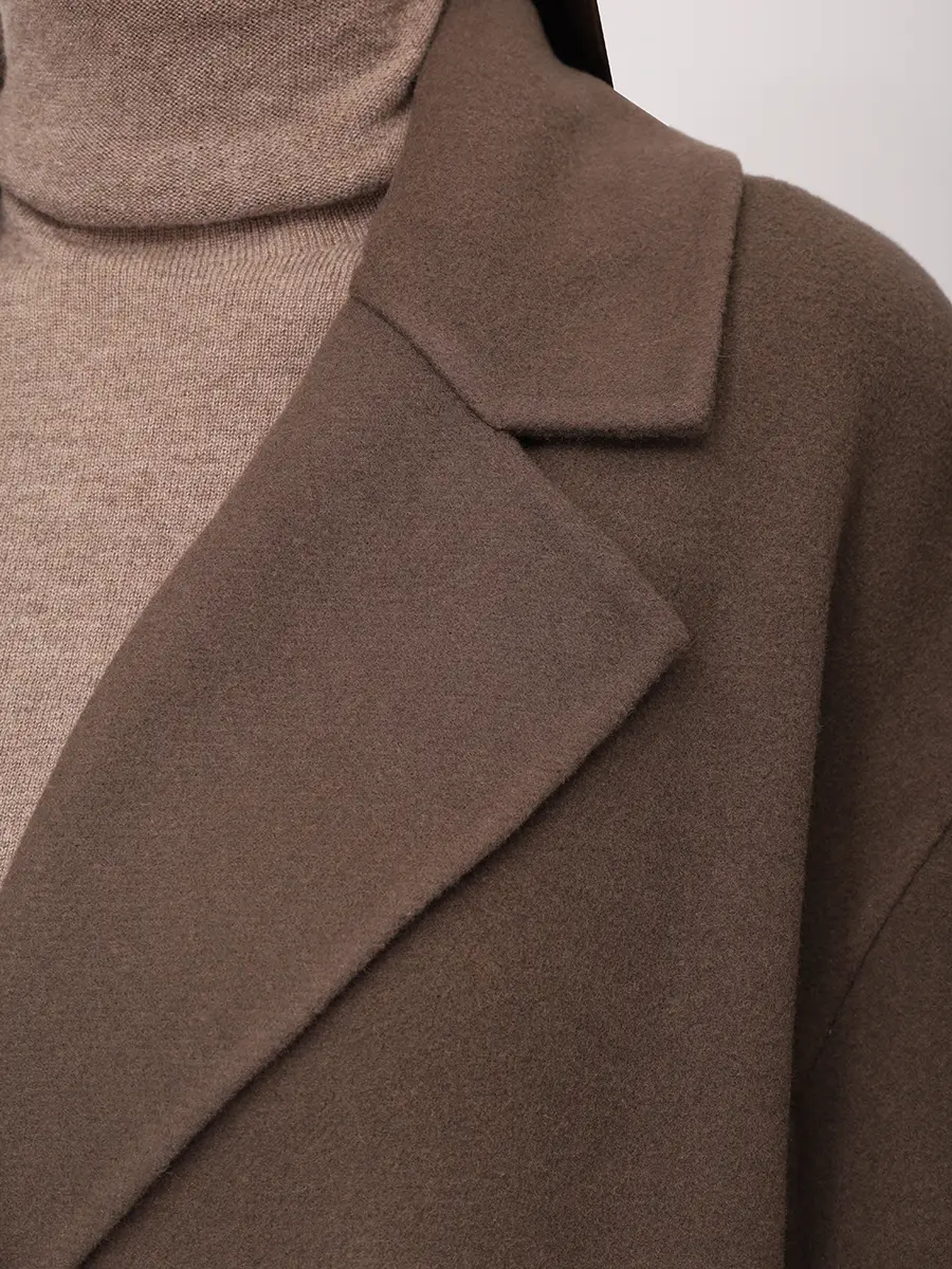 Пальто шерстяное ANTONELLI FIRENZE P7220-865C-240  Фото 5