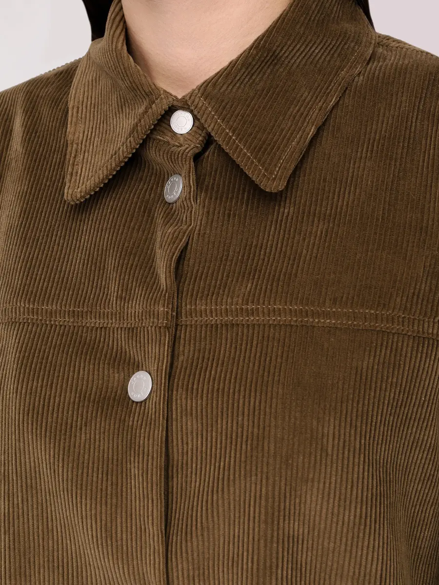 Рубашка вельветовая JACOB COHEN JDM_E0006 000 T816A RW Q24 Хаки  Фото 5