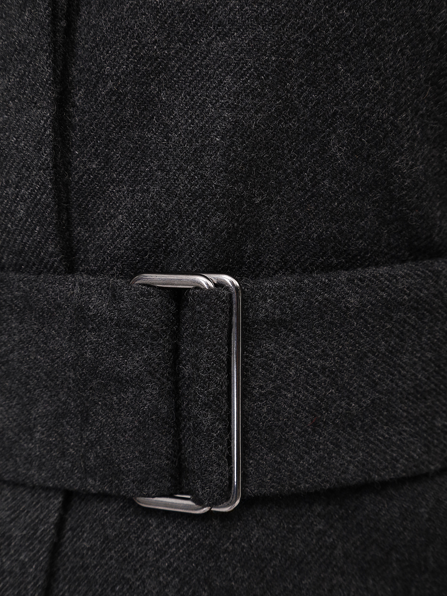 

Платье из вискозы и шерсти, Серый, P6452-869C-915 Темно-