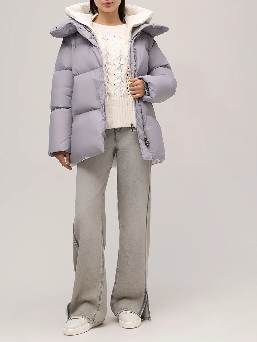 

Джемпер хлопковый, Кремовый, 50543949/118