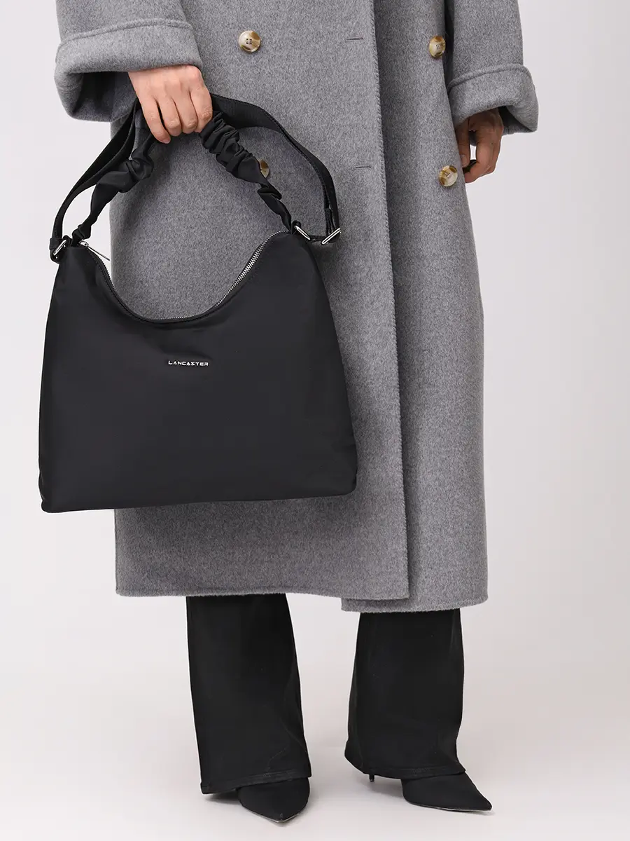 Сумка текстильная LANCASTER 510-73-NOIR Черный  Фото 2
