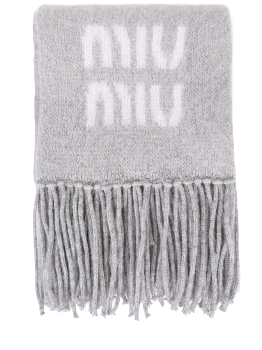 Шарф из мохера MIU MIU