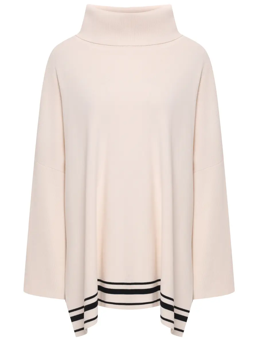 Джемпер из вискозы ELENA MIRO S735E010MMA2 Кремовый 