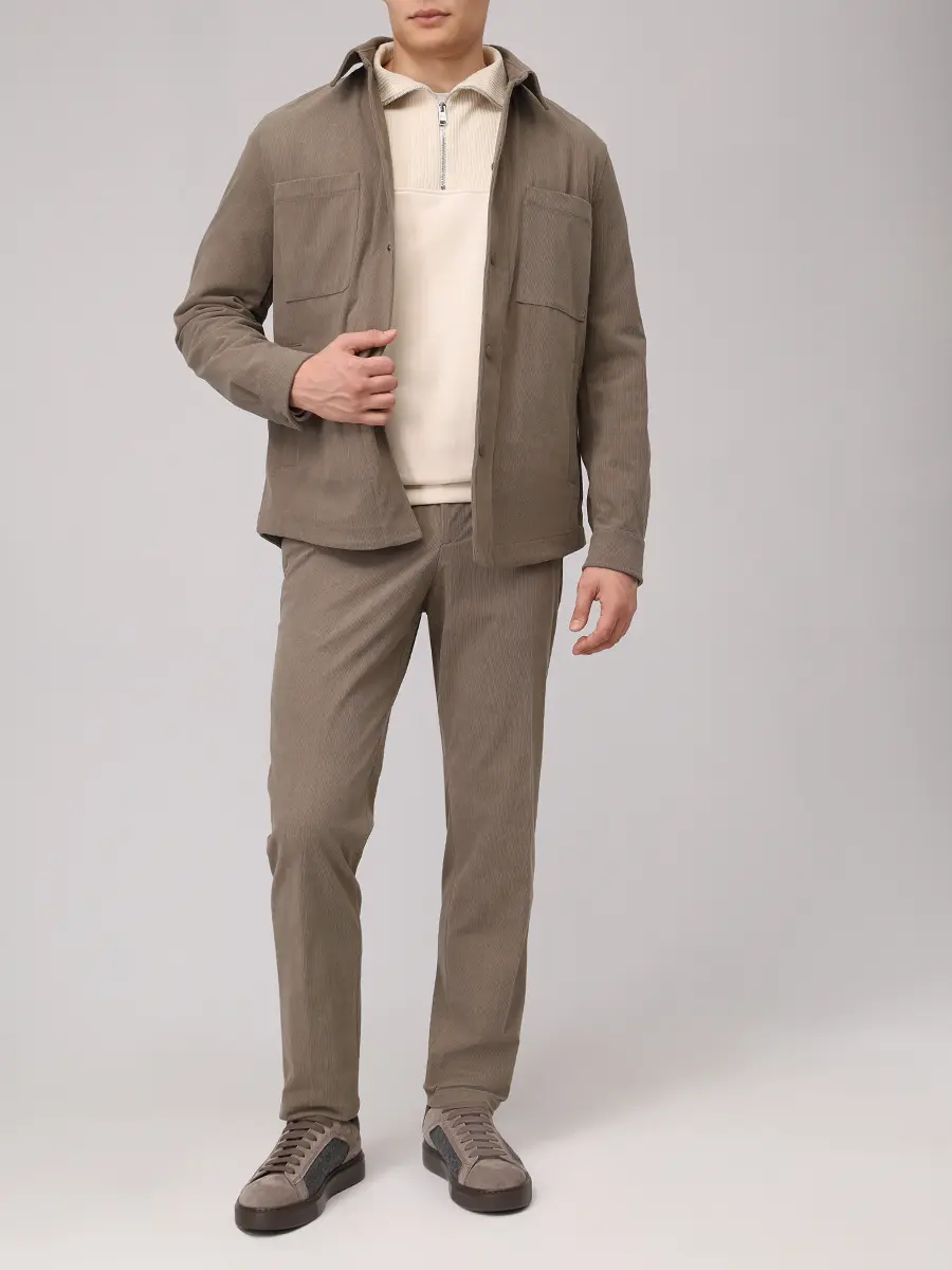 Толстовка хлопковая BOSS 50548947/131 Кремовый  Фото 2