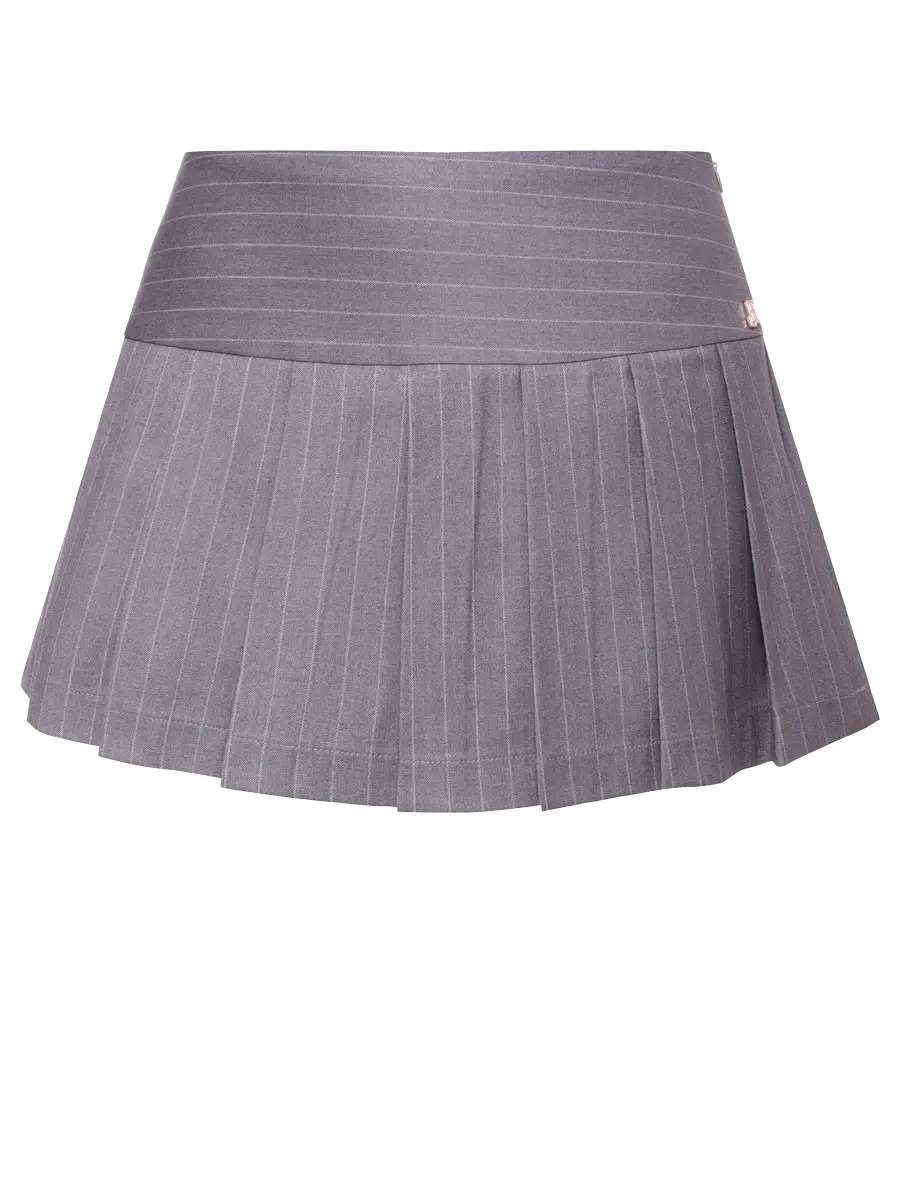 Юбка в полоску HINNOMINATE HMABW02250 Серый 