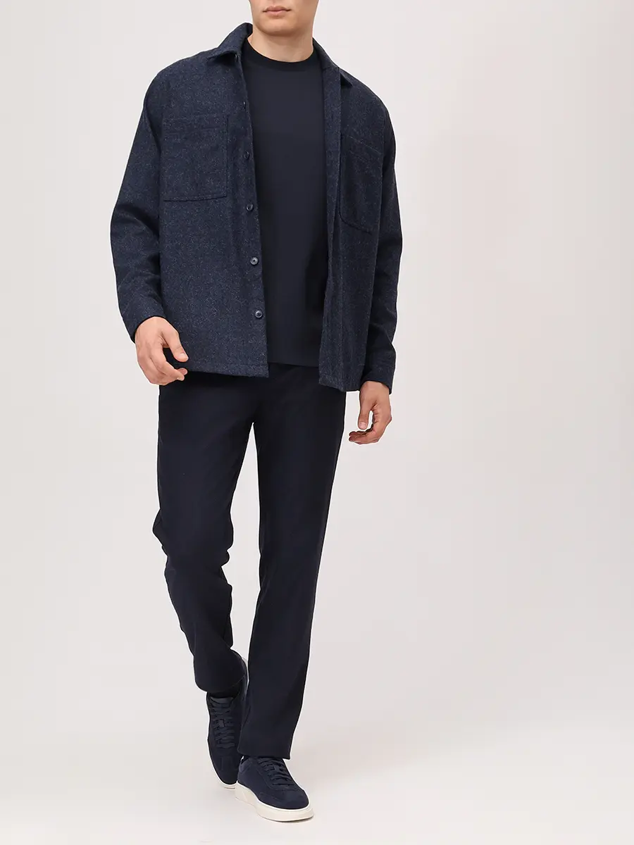 

Футболка хлопковая, Синий, 50520298/406